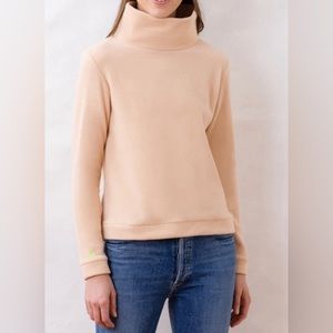 Dudley Stephens Park Slope Turtleneck - Natural Blush (XS)